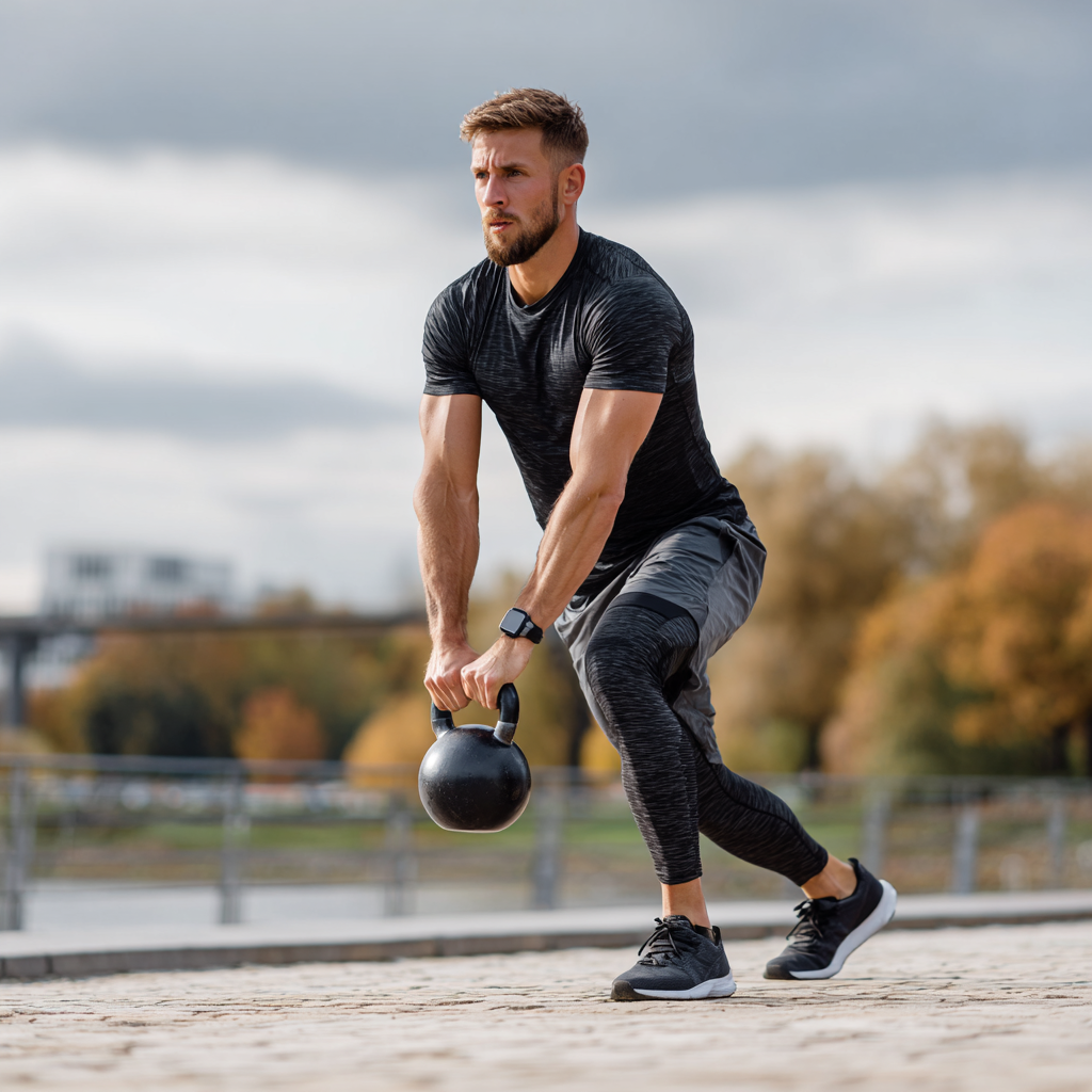 Antrenament funcțional cu echipament profesional